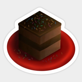 Chocolate Cake Sticker